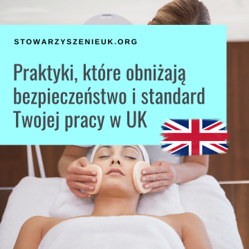 praca kosmetyczki w UK